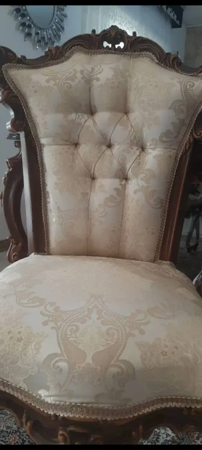 مبل ۹نفره ونهار خوری ۸نفره سلطنتی|مبلمان خانگی و میز عسلی|جم, |دیوار