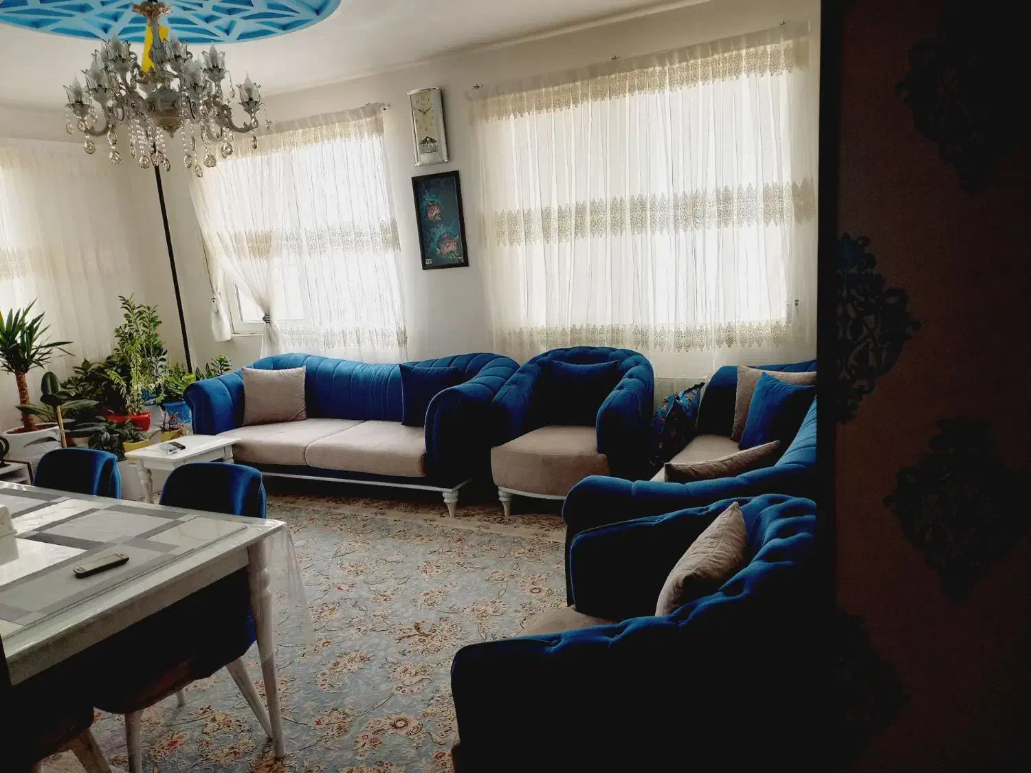 مبلمان ست|مبلمان خانگی و میز عسلی|بجنورد, |دیوار