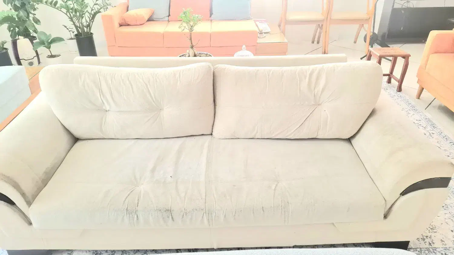 کاناپه سه نفره تک|مبلمان خانگی و میز عسلی|شیراز, ارم|دیوار