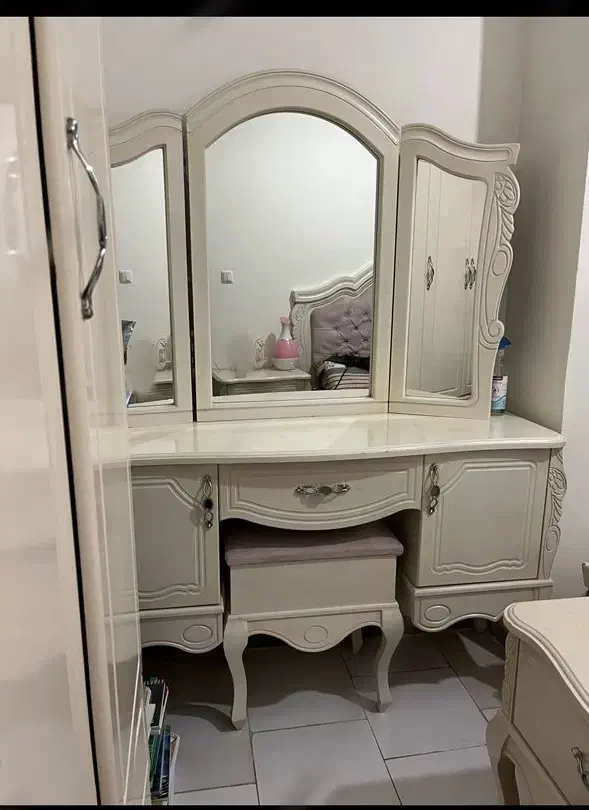 سرویس خواب دو نفره چوب|تخت و سرویس خواب|فردیس, شهرک شهید حسینی|دیوار