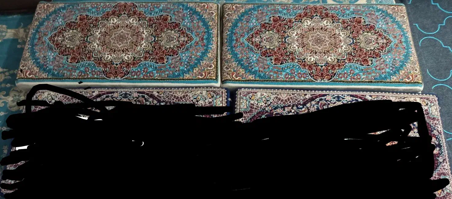 یک جفت پشتی|پشتی|قم, نیروگاه|دیوار