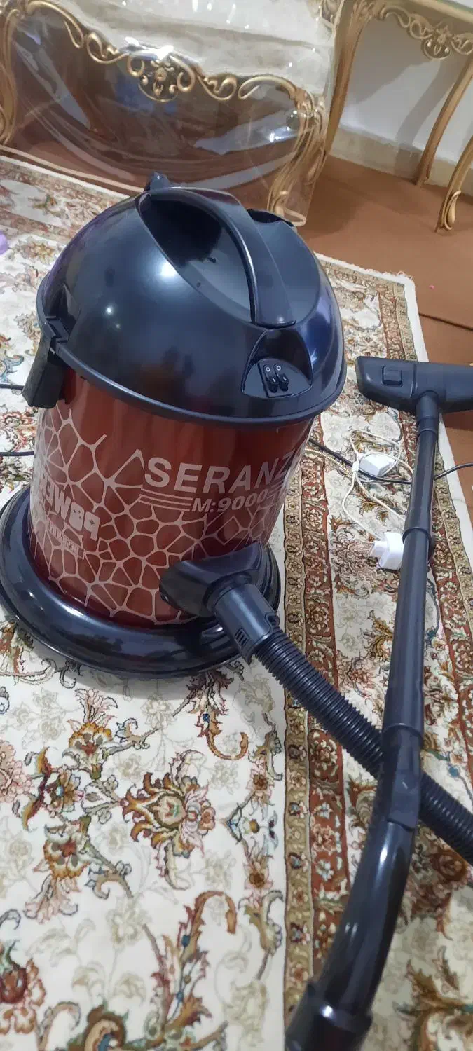 جاروبرقی سرانزو ۹۰۰۰ سطلی|جاروبرقی، جارو شارژی، بخارشو|تهران, خاک سفید|دیوار