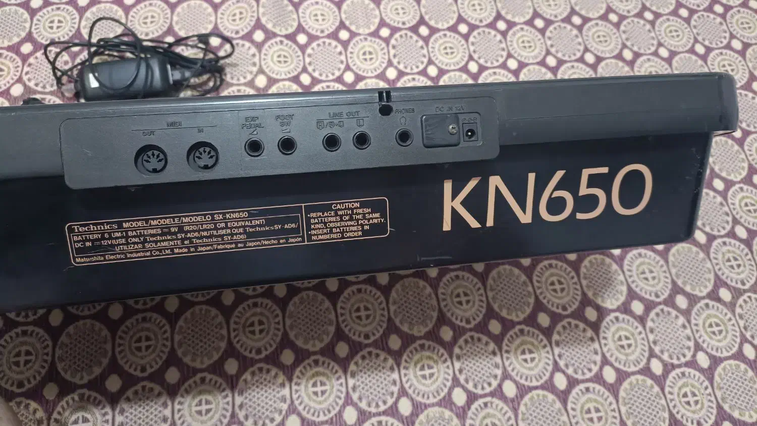 ارگ تکنیکس KN650|پیانو، کیبورد، آکاردئون|شهریار, شهریار|دیوار