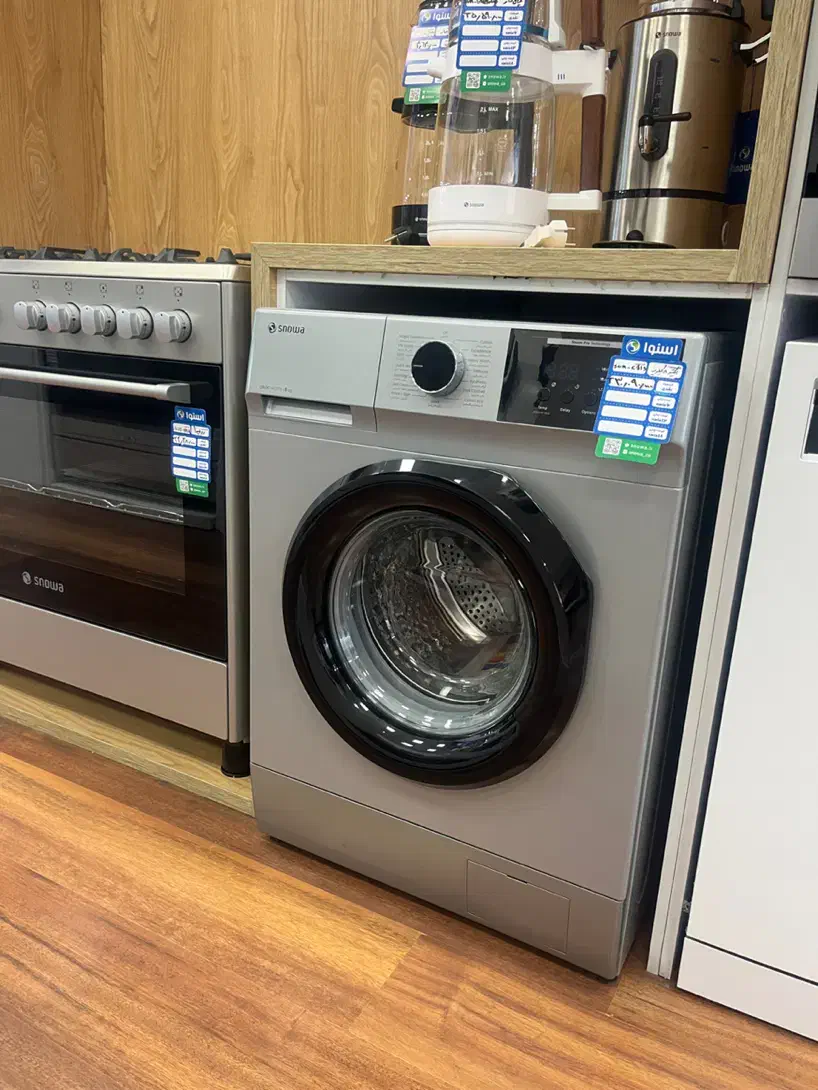 لباسشویی ۸ کیلویی اسنوا شرایط فوق العاده|ماشین لباسشویی و خشککن لباس|کرمان, |دیوار
