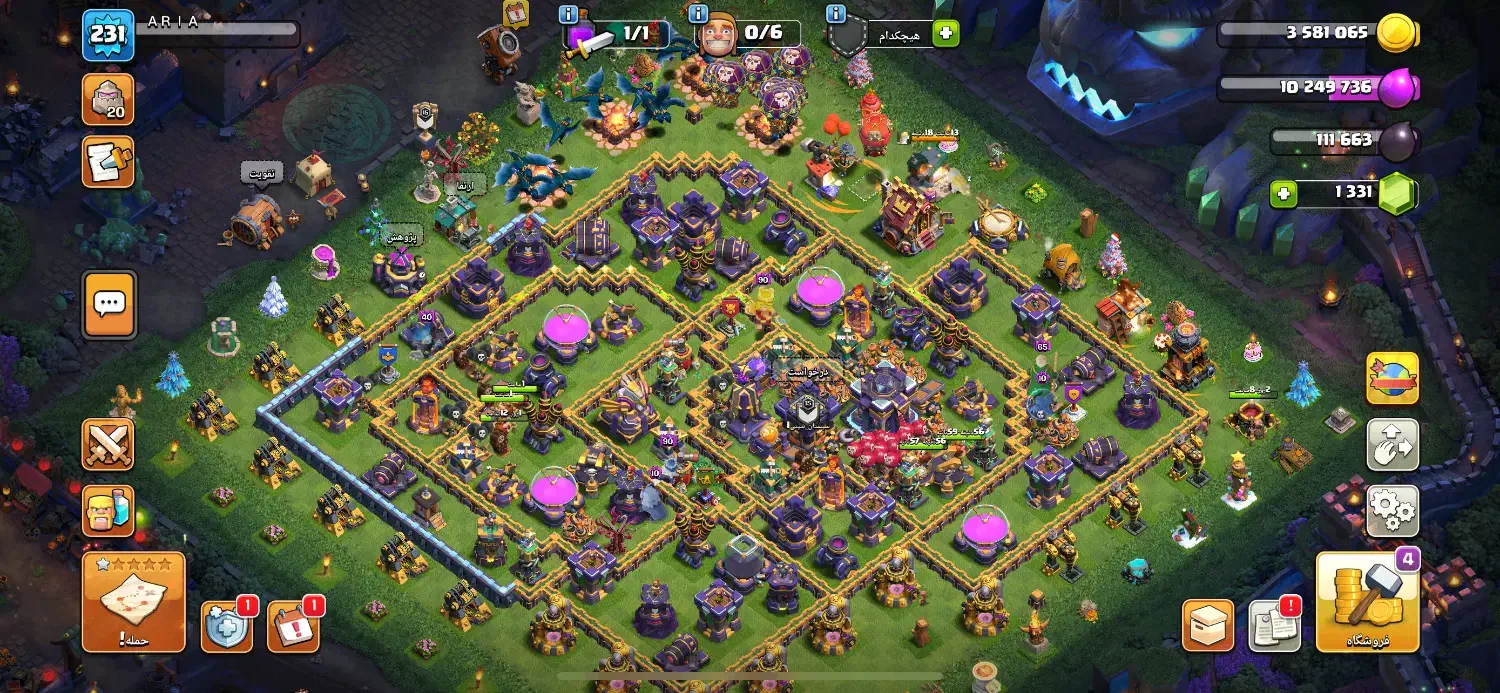 اکانت تان ۱۵ و کلن|کنسول، بازی ویدئویی و آنلاین|یاسوج, |دیوار