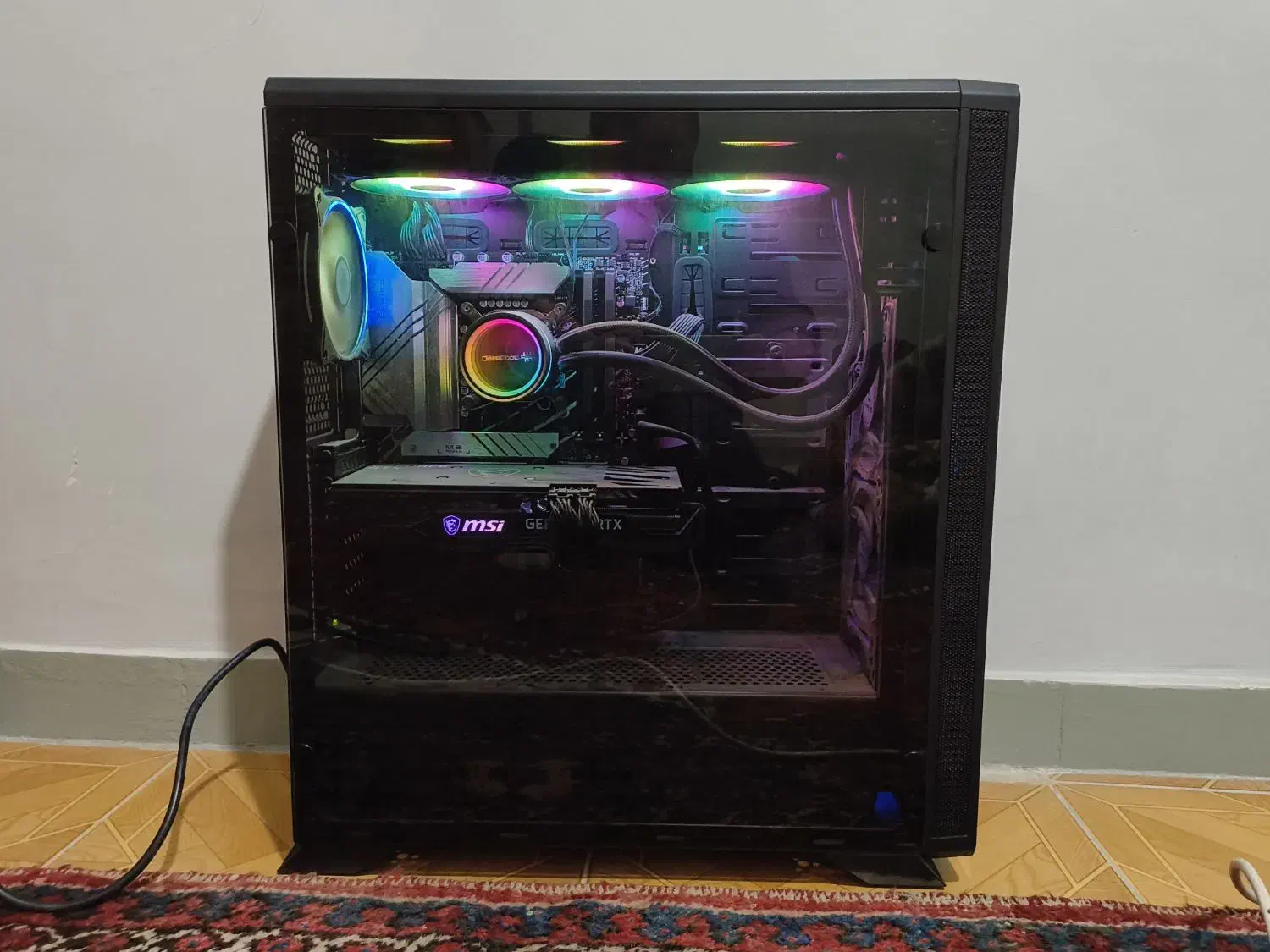 کیس گیمینگ قدرتمند خیلی کم کار کرد|رایانه رومیزی|کرج, گلشهر|دیوار