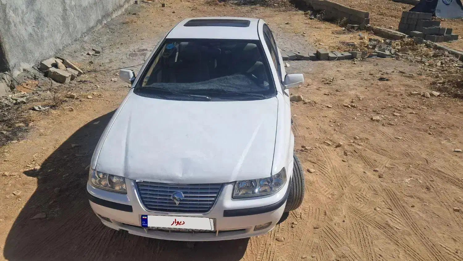 سمندLXسفید دوگانه کارخانه تحویل87|خودرو سواری و وانت|یاسوج, |دیوار