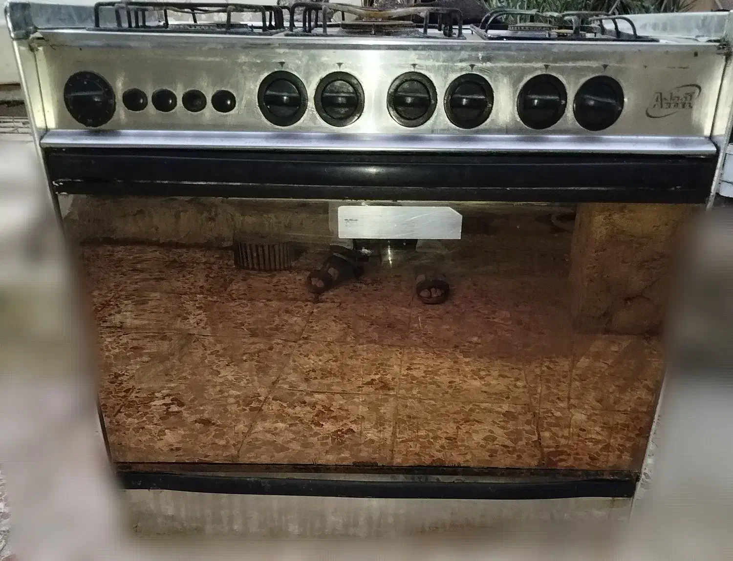 فرگاز تمام استیل جوجه گردان سالم|اجاق گاز و لوازم برقی پختوپز|شادگان, |دیوار