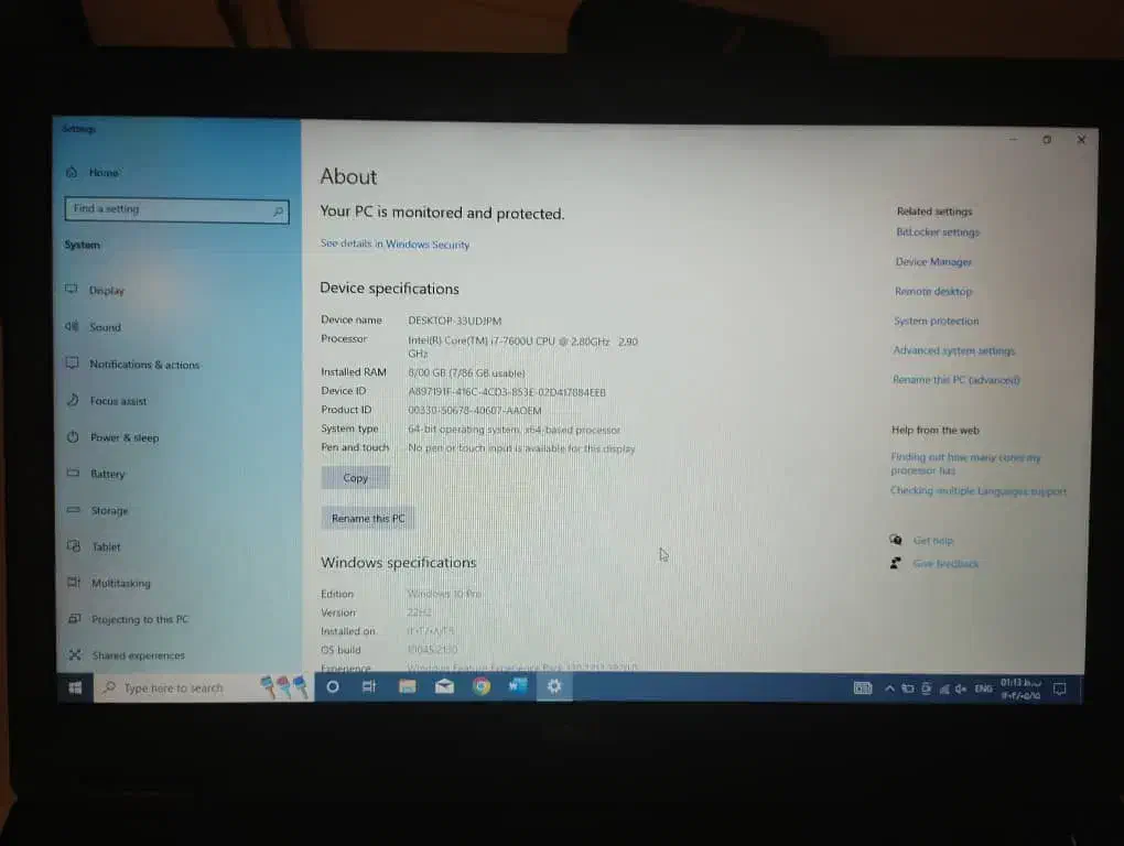 لپتاب دل مدل 5580|رایانه همراه|کرج, باغستان|دیوار