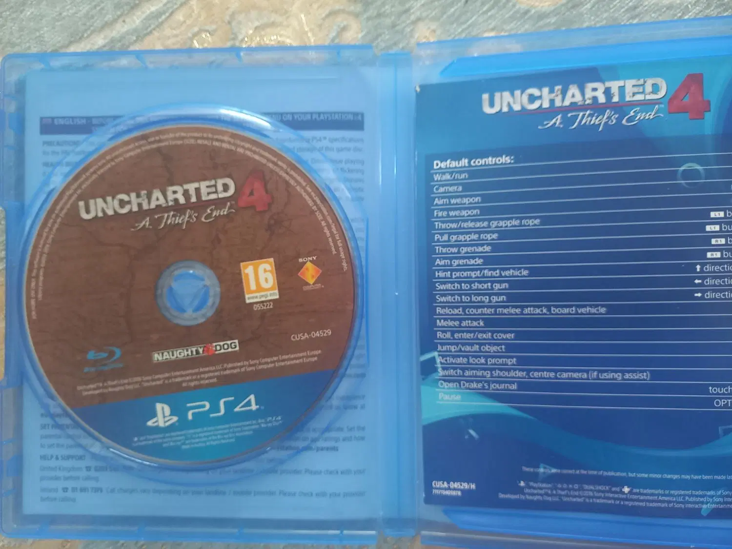 دیسک uncharted 4|کنسول، بازی ویدئویی و آنلاین|مرند, |دیوار