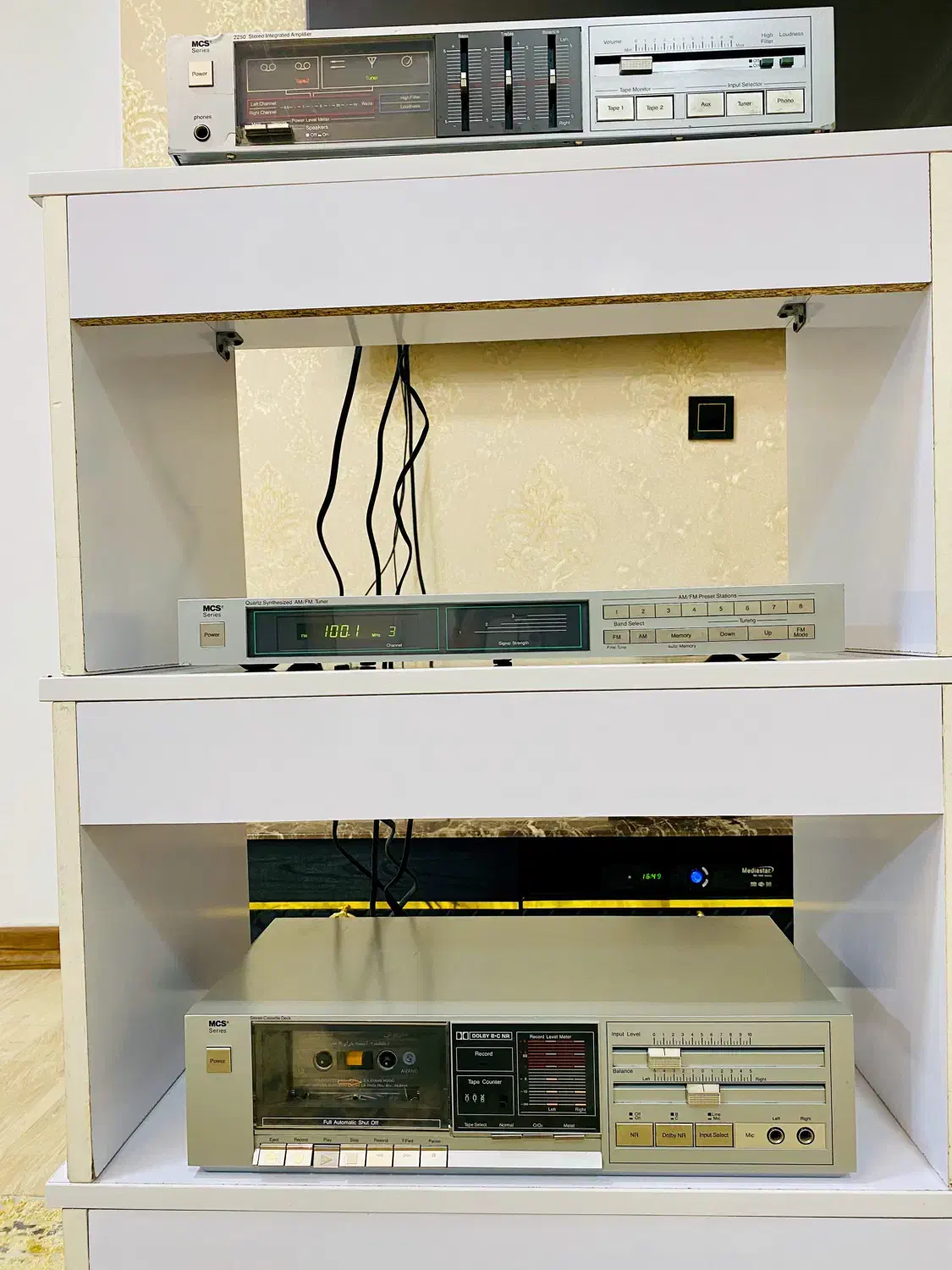 ۳طبقه سیستم نامدار آمپلی فایر تیونر کاست MCSژاپن|سیستم صوتی خانگی|تهران, امیریه|دیوار