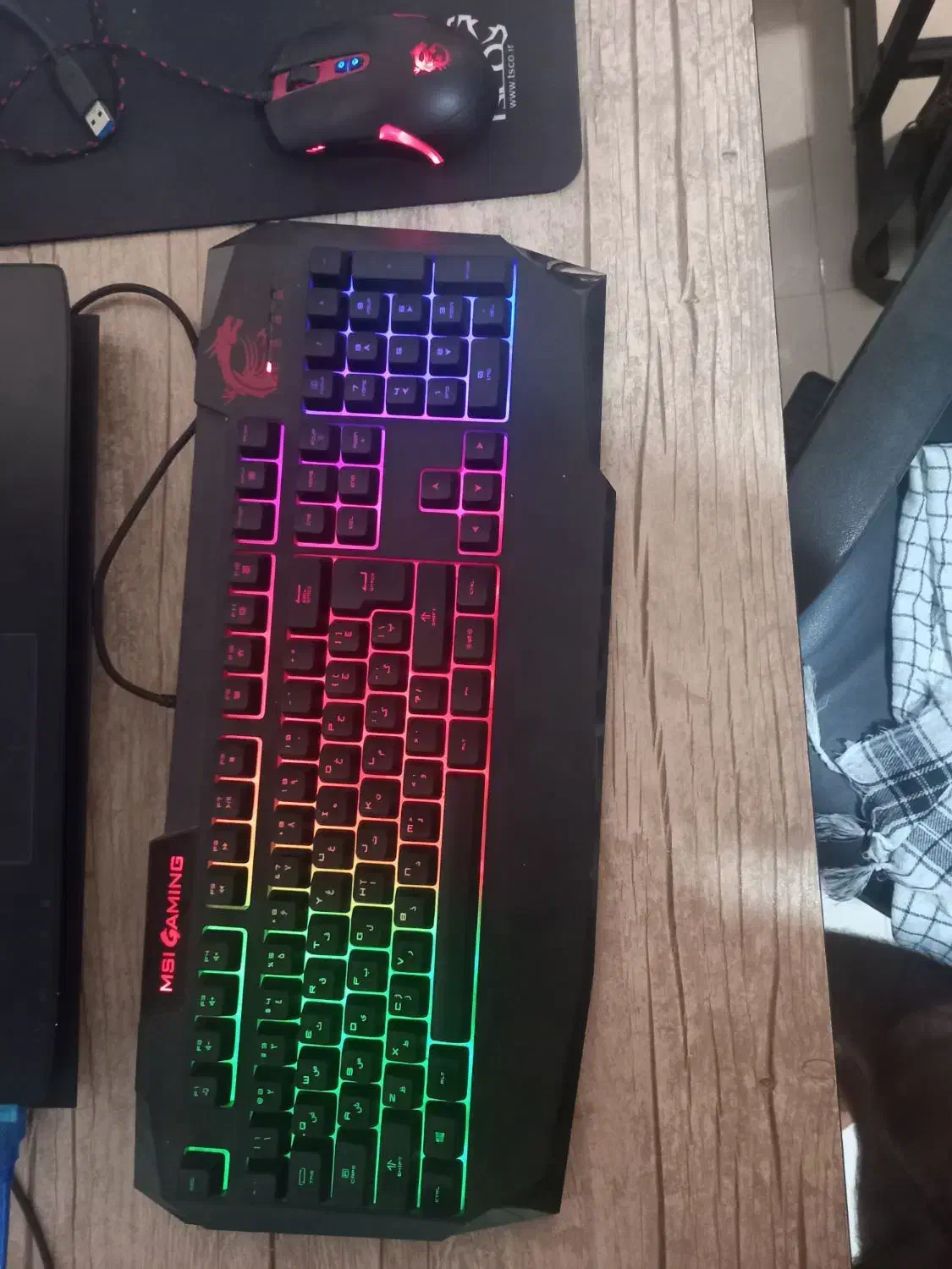 موس و کیبور گیمینگ ام اس ایMSI|قطعات و لوازم جانبی رایانه|تهران, سبلان (لشگر)|دیوار