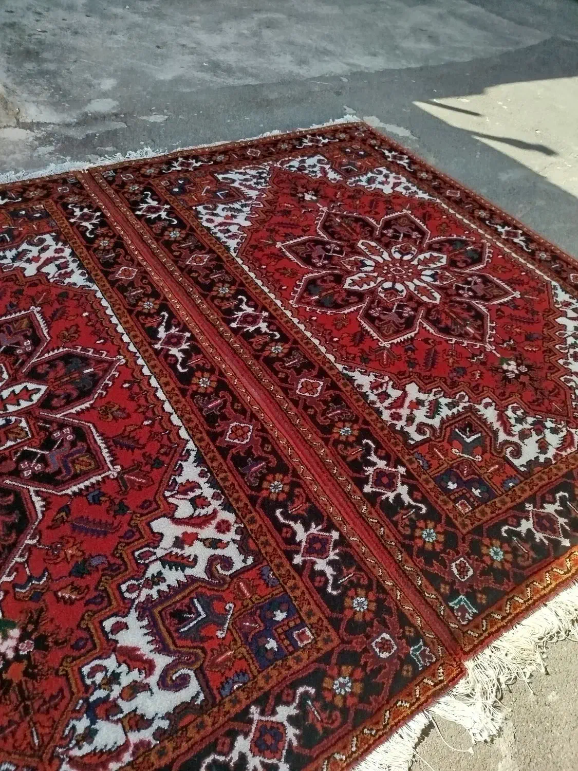 یه جفت فرش دستباف 6 متری نقشه هریس|فرش|تبریز, |دیوار