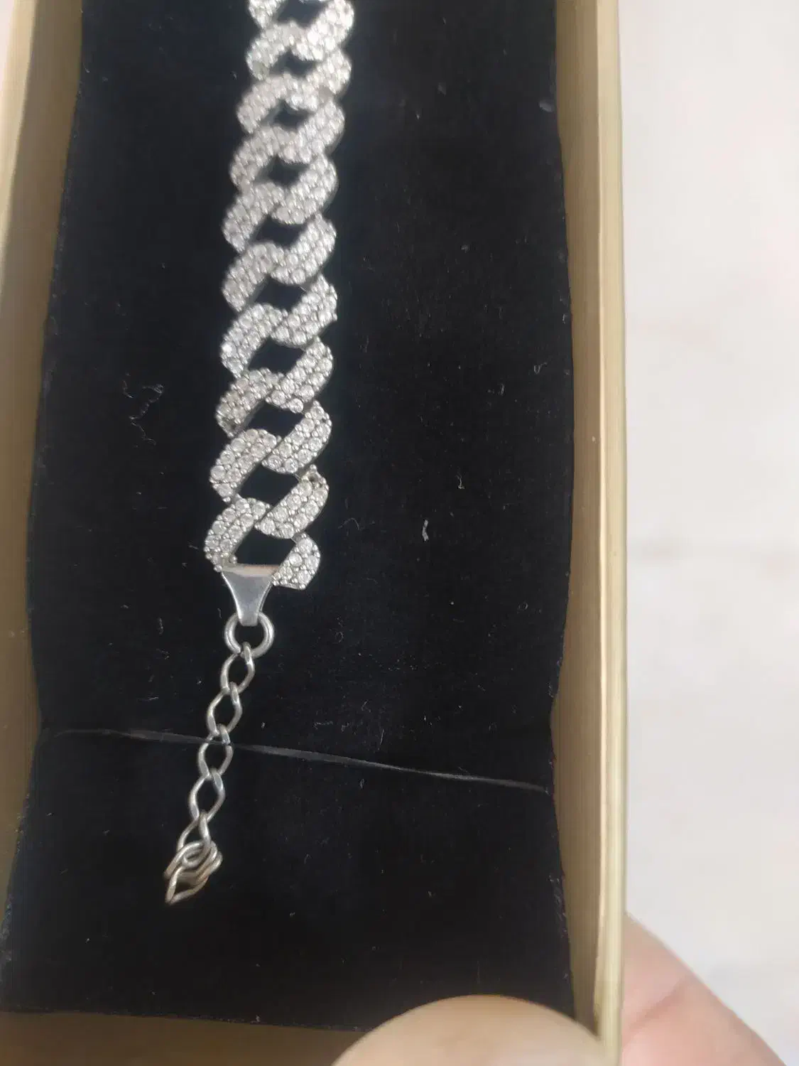 یک عدد دستبند نقره کار جواهری|جواهرات|قم, حاج خلیل|دیوار