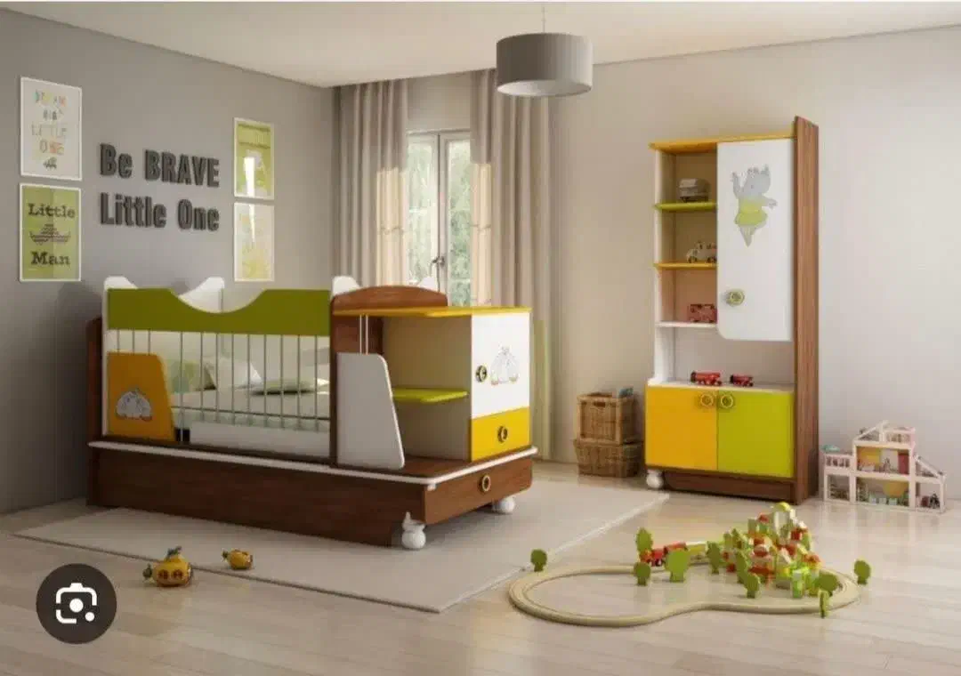 کمد وتخت کودک و نوجوان|تخت و سرویس خواب|اصفهان, کساره|دیوار