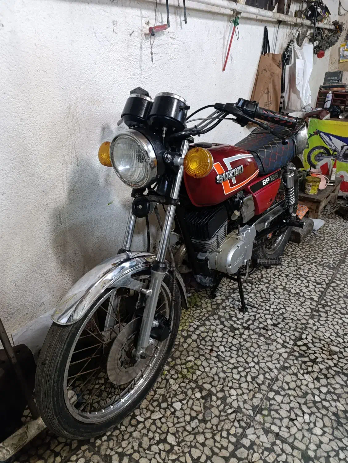 موتور سوزوکی جی پی 125 در حد|موتورسیکلت|لاهیجان, یوسف آباد|دیوار