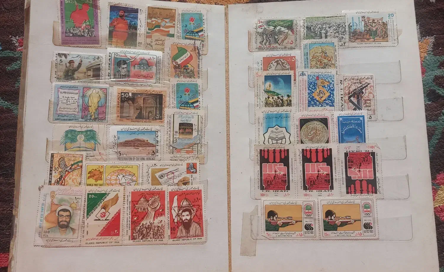 آلبوم تمبر|کلکسیون سکه، تمبر، اسکناس|ساری, |دیوار