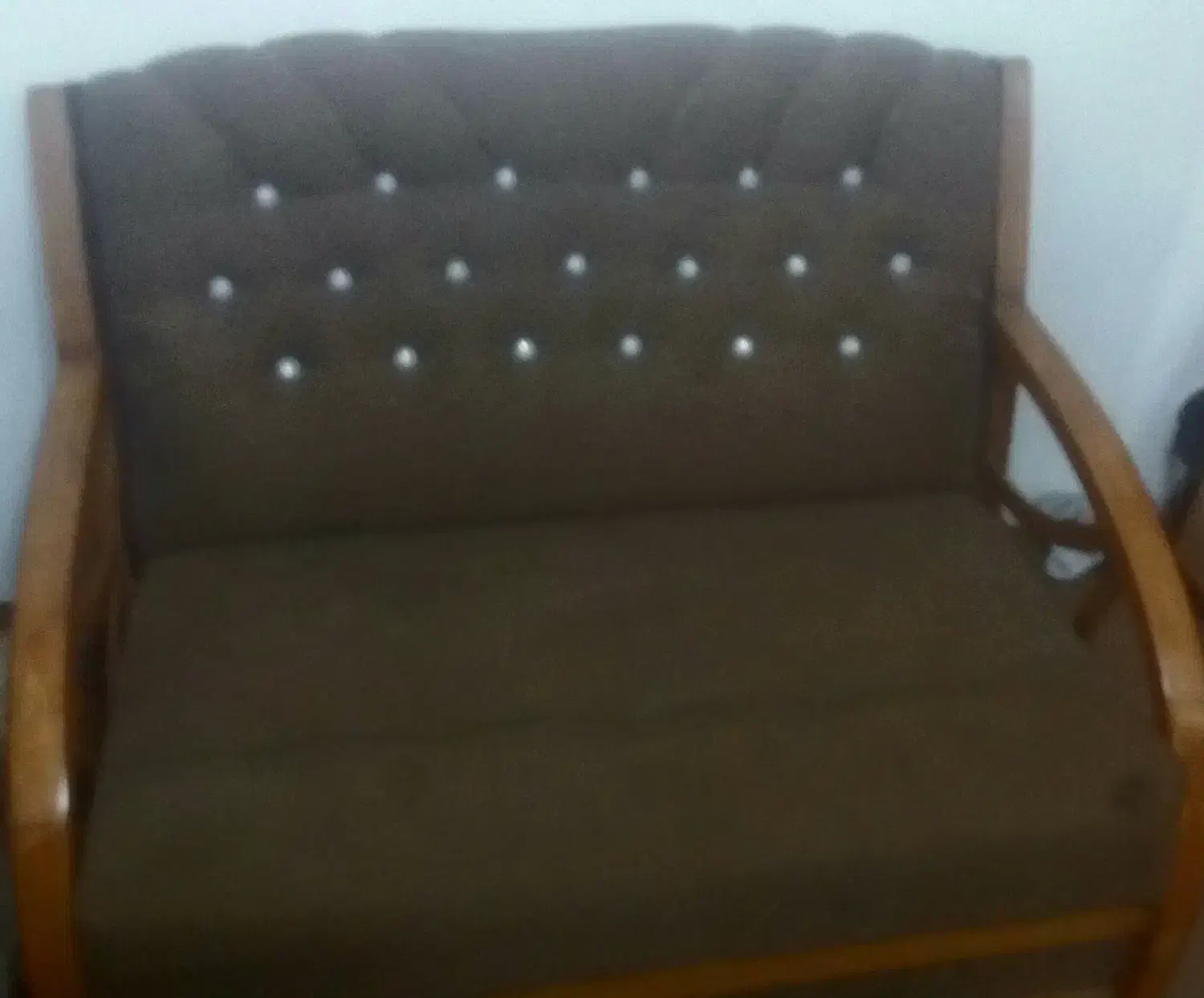 مبل ۲ نفره ساده|مبلمان خانگی و میز عسلی|لنجان, |دیوار