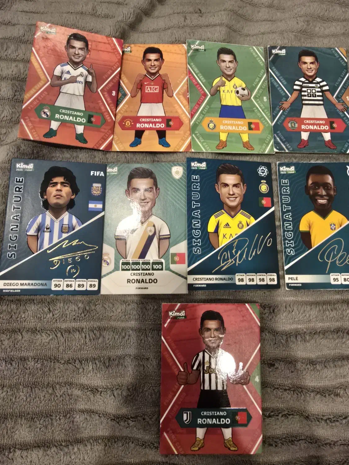 کیمدی رونالدو و بازیکنانی که در تصویر میبینید|اسباببازی|اهواز, کیانپارس |دیوار