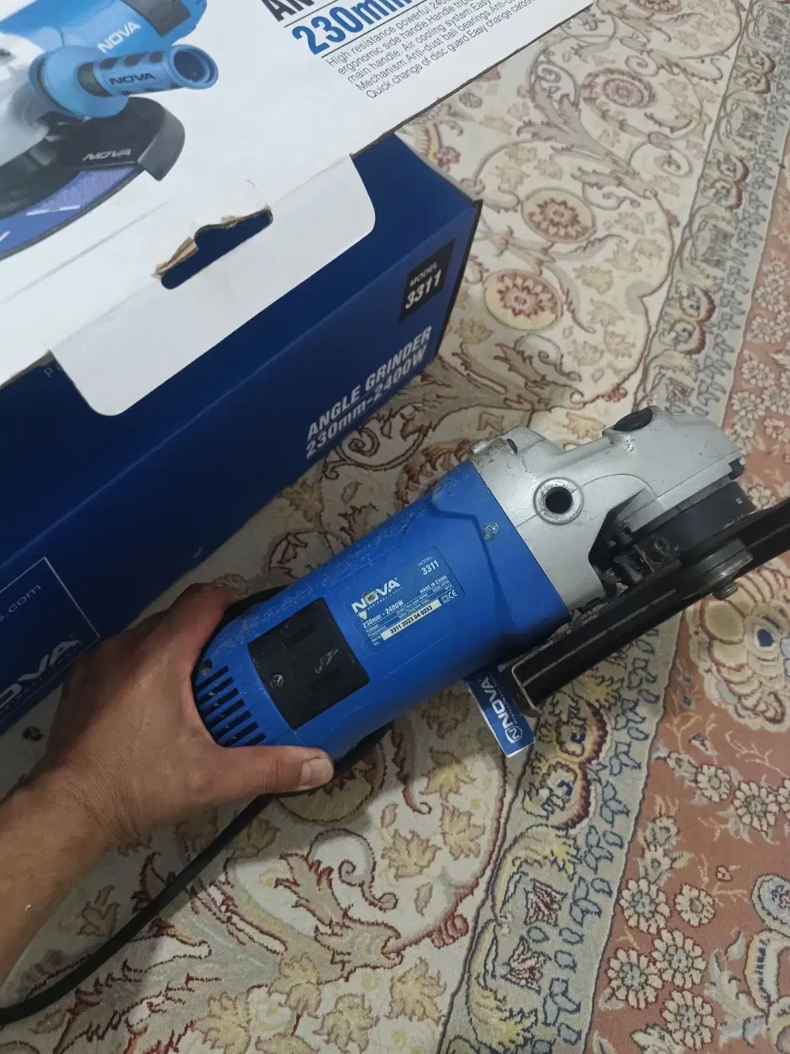 سنگ فرز نوا|ابزارآلات|پرند, فاز ۳|دیوار