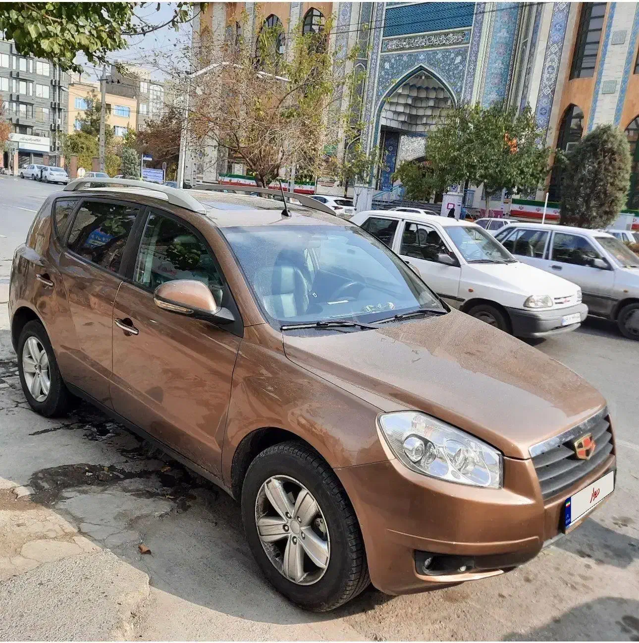 جیلی شاسی  قهوه ای بدون رنگ|خودرو سواری و وانت|مشهد, شاهد (شهرک غرب)|دیوار