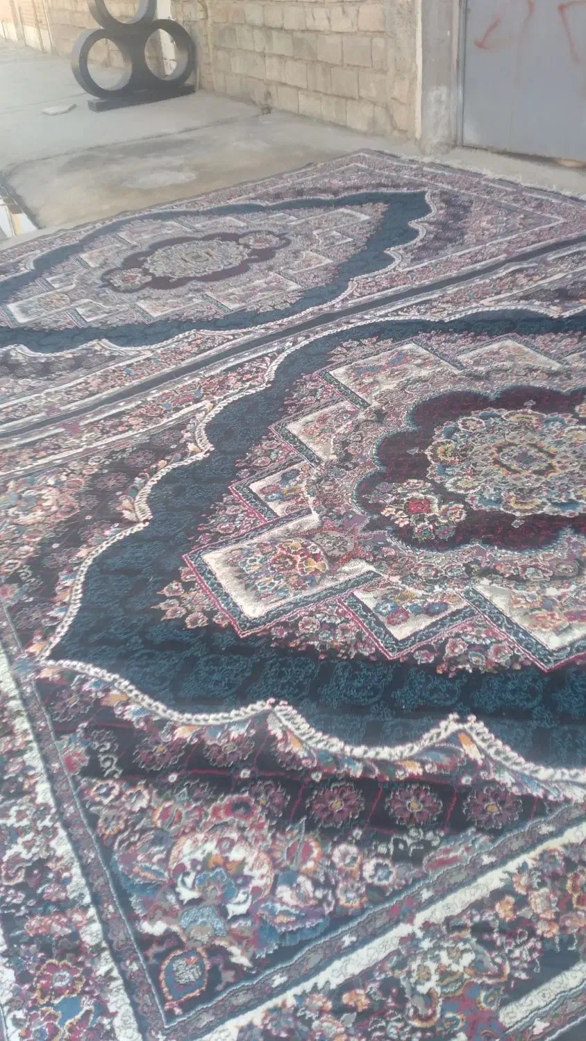 دو عدد فرش دو قلو ۹ متری در بهبهان|فرش|چاروسا, |دیوار