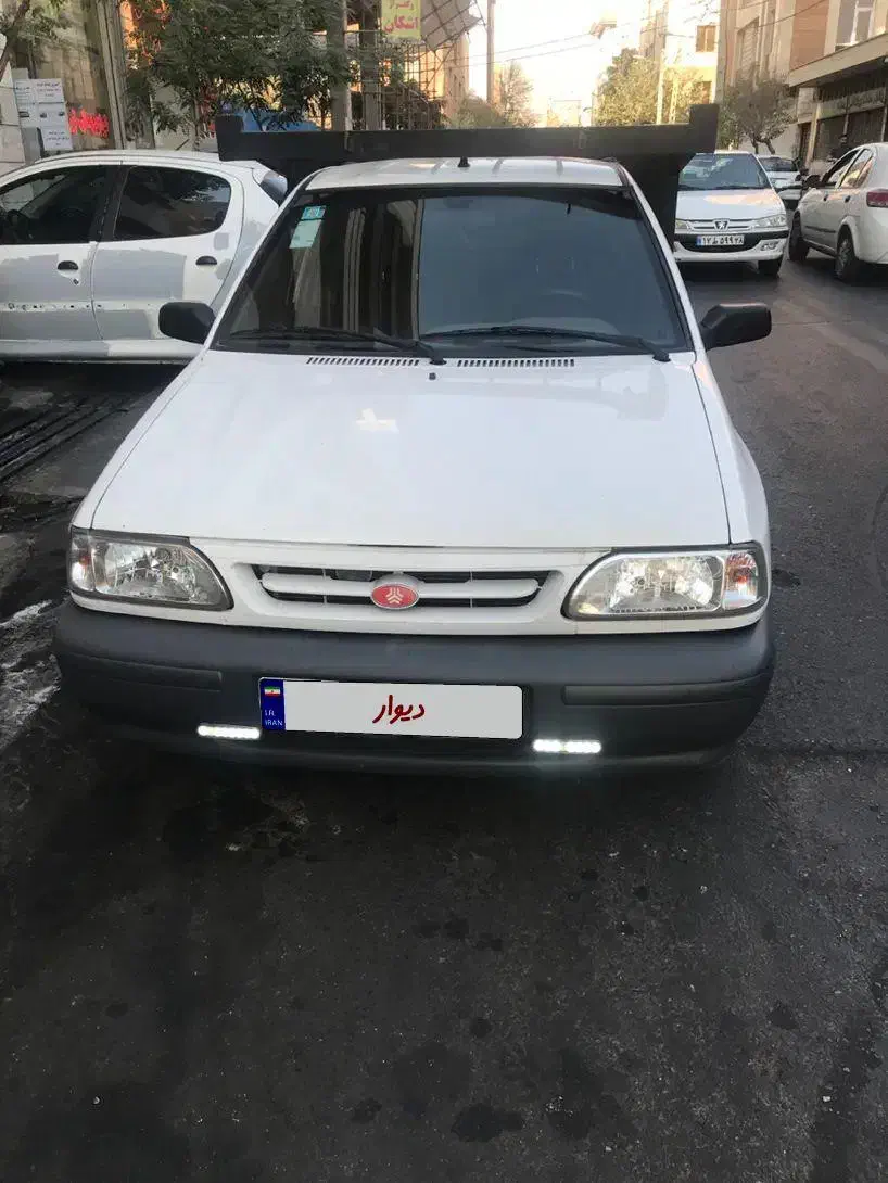 پراید وانت۱۴۰۲سفید رنگ درحد نو|خودرو سواری و وانت|تهران, کوی بیمه|دیوار