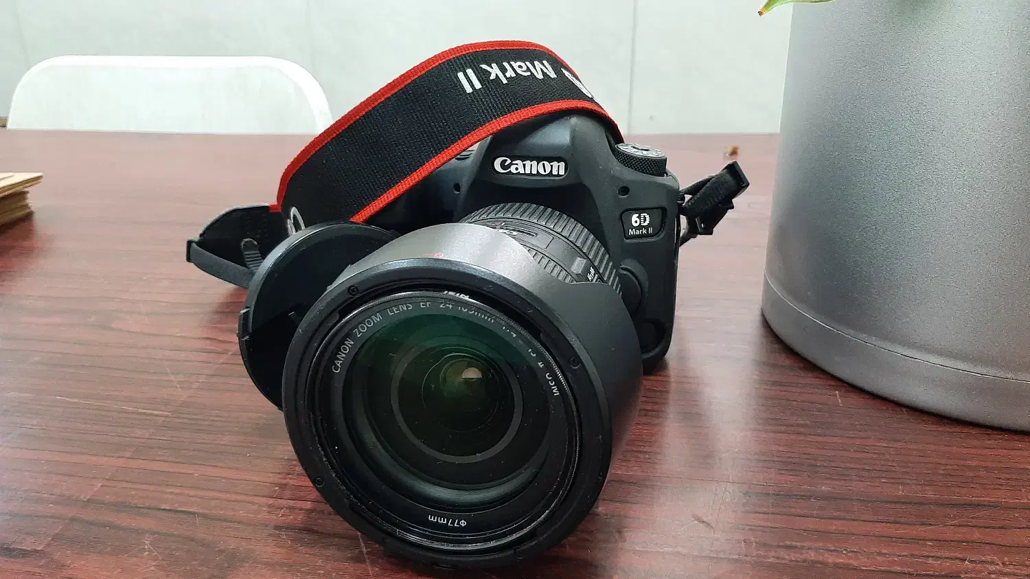 دوربین Canon 6D Mark II EF 24-105mm f/4L IS II USM|دوربین عکاسی و فیلم‌برداری|شیراز, نصر|دیوار