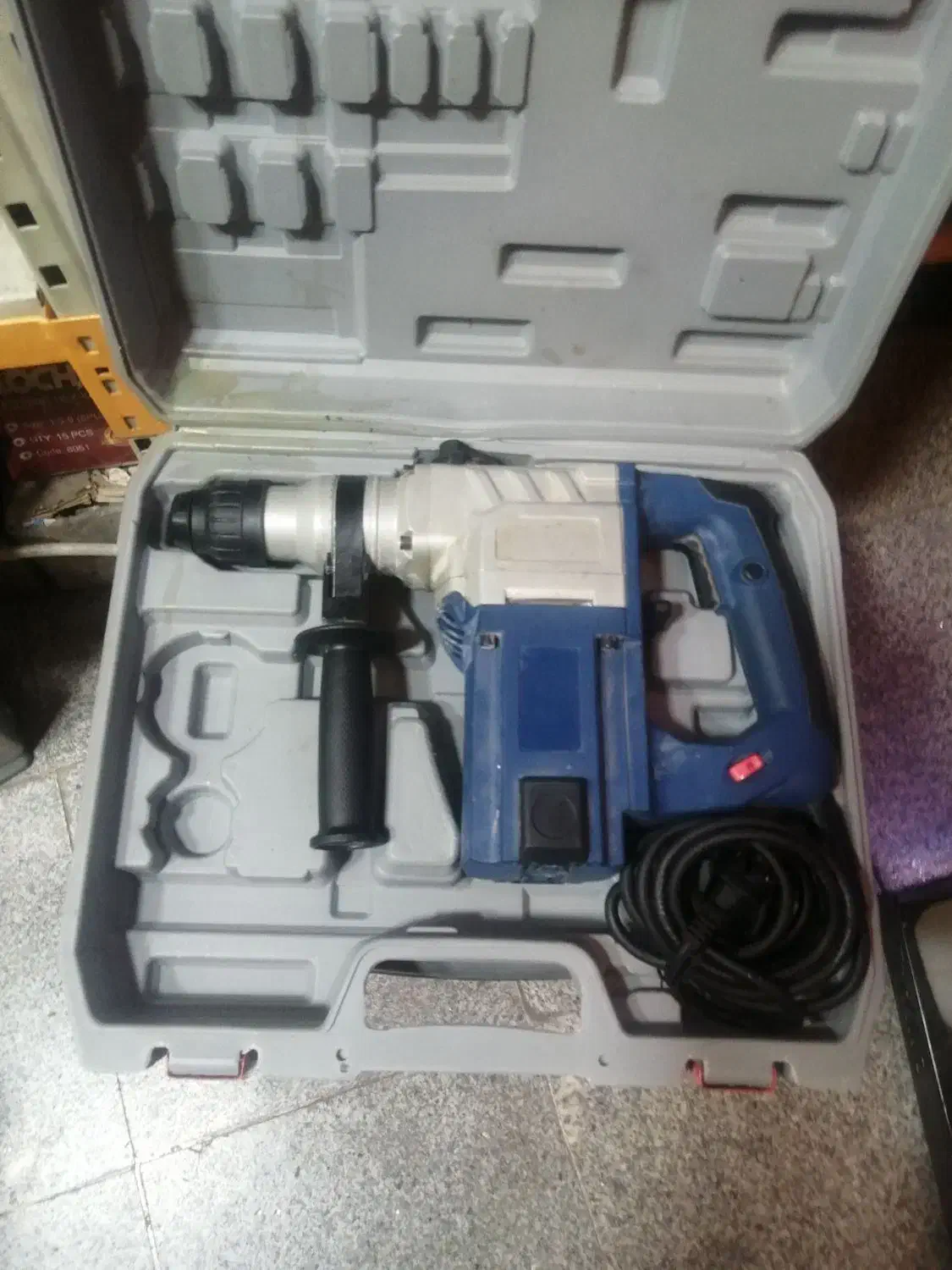 بتن کن 1200 وات 1530 آن ای سی سه کاره|ابزارآلات|مشهد, فتح المبین|دیوار