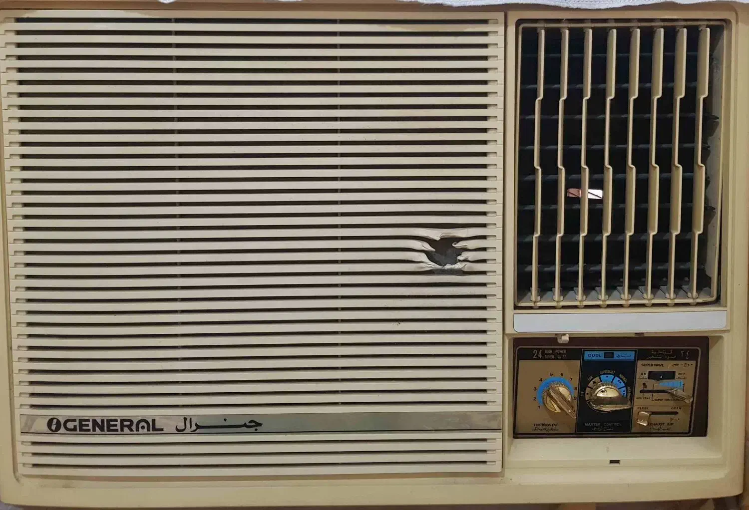 2 عدد کولر پنجره ای 24|کولر گازی و فن‌کوئل|چمران, |دیوار