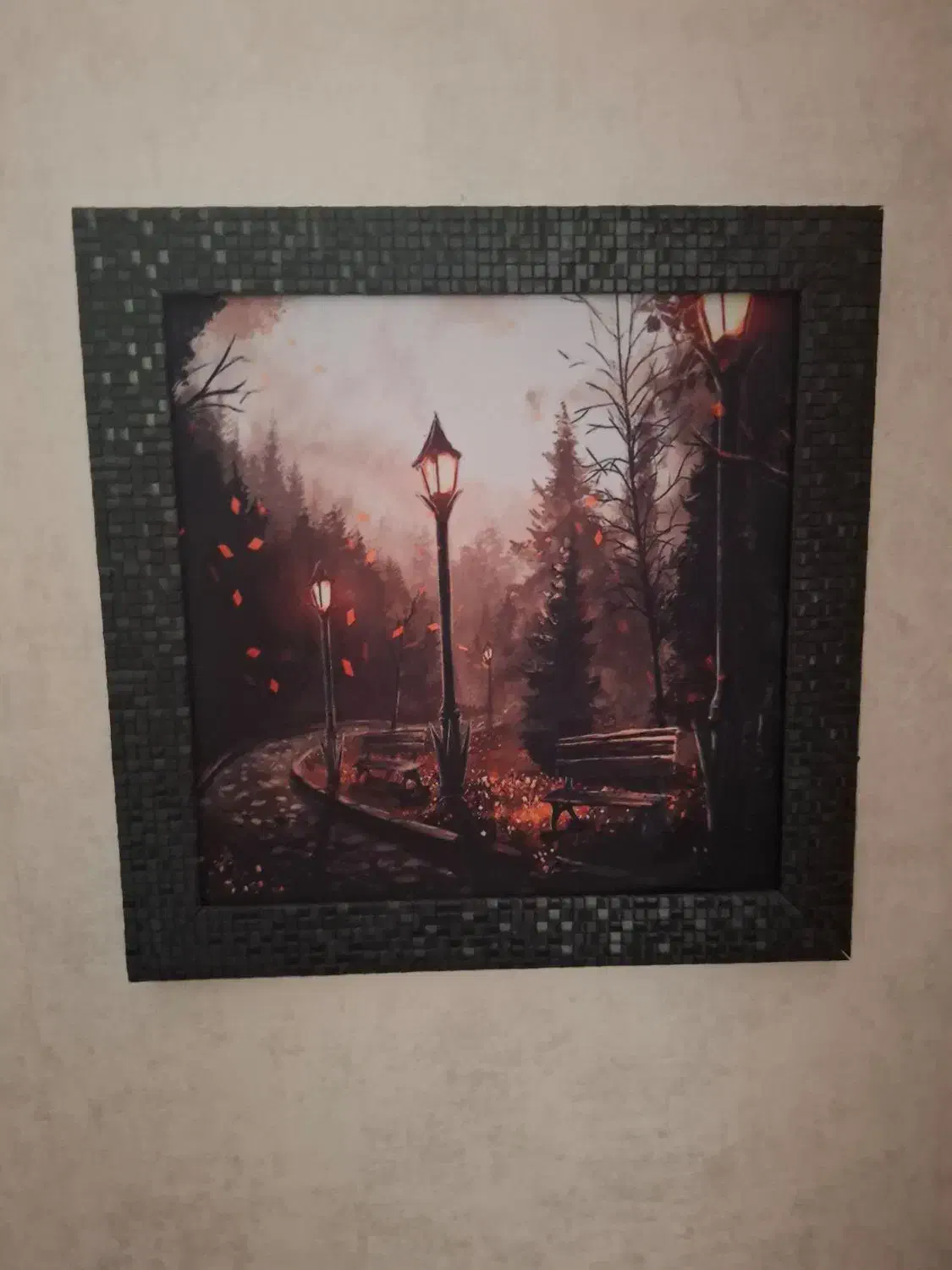 تابلو چراغ دار|تابلو، نقاشی، عکس|شهریار, شهرک مصطفی خمینی|دیوار