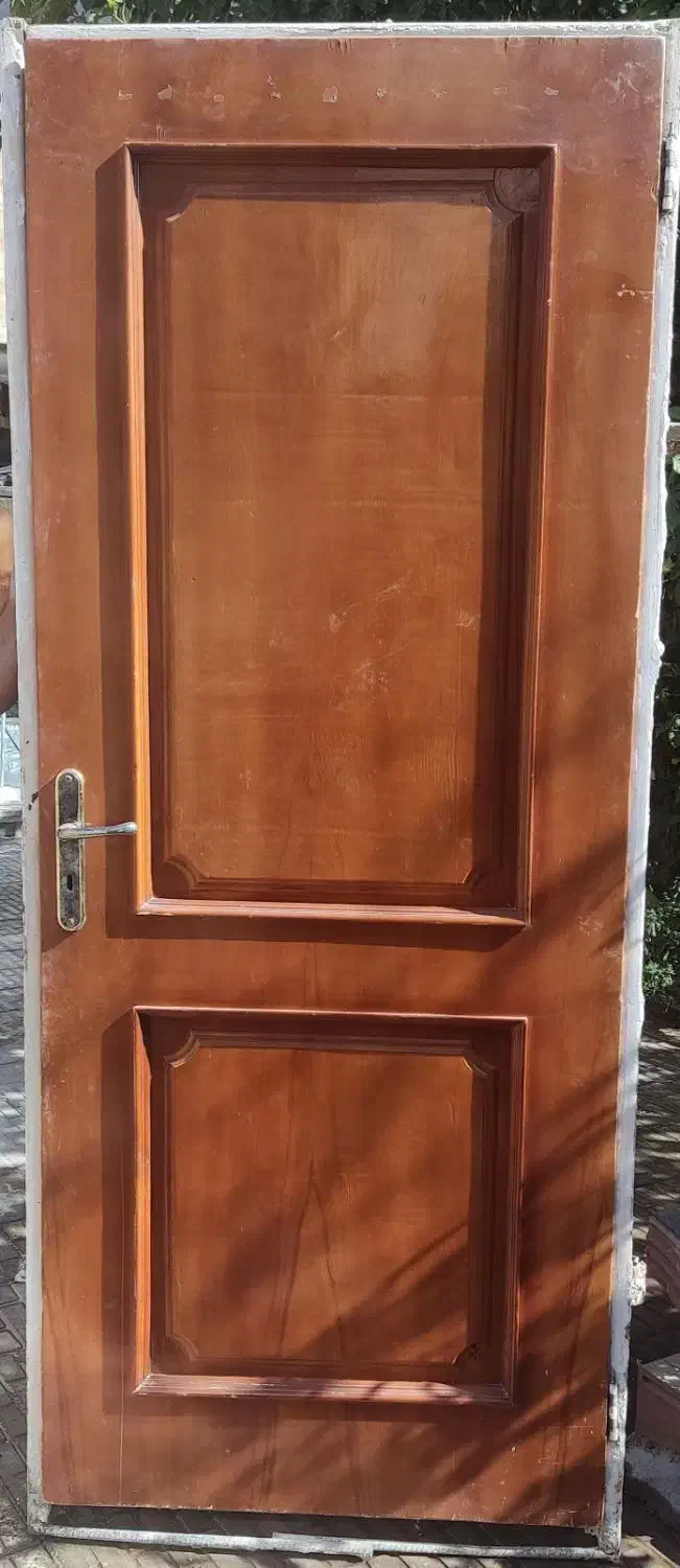 در چوبی و چهارچوب اهنی|مصالح و تجهیزات ساختمان|فولادشهر, A3|دیوار