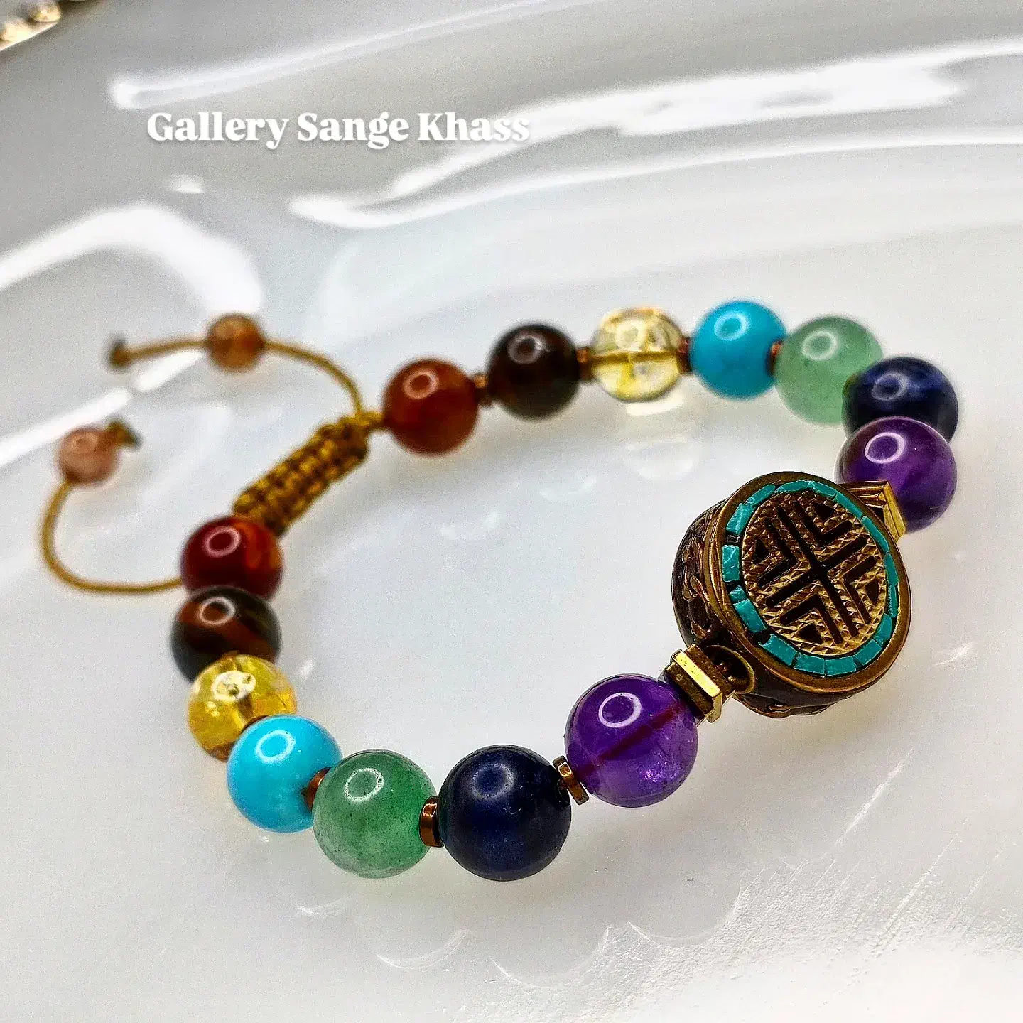 دستبند هفت چاکرا و خرجکار تبتی|جواهرات|تهران, گلستان (شهرک راه آهن)|دیوار