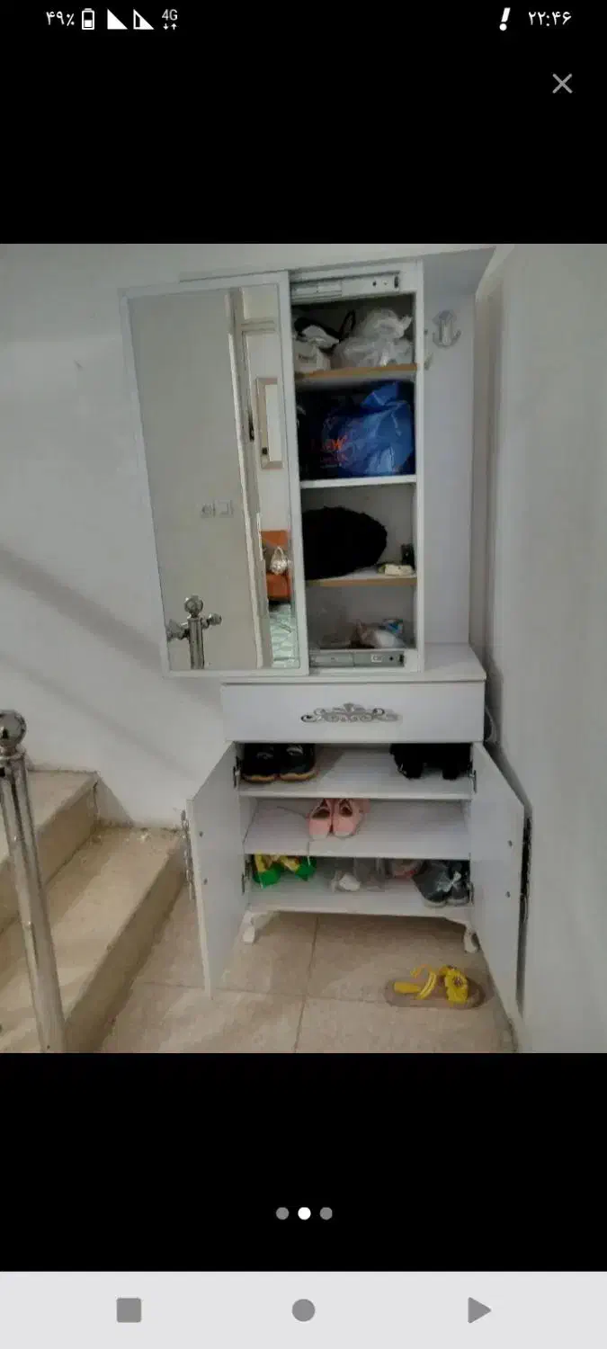 میز ارایشی جا کفشی کمد دراور|جاکفشی، کمد، دراور|شیراز, شهدای شهرک سعدی|دیوار