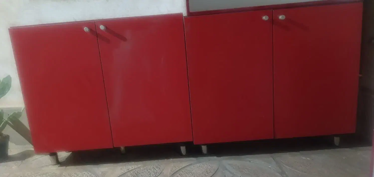 قفسه کتاب و کابینت ام دی اف|کتابخانه، شلف، قفسه‌های دیواری|کوهدشت, |دیوار