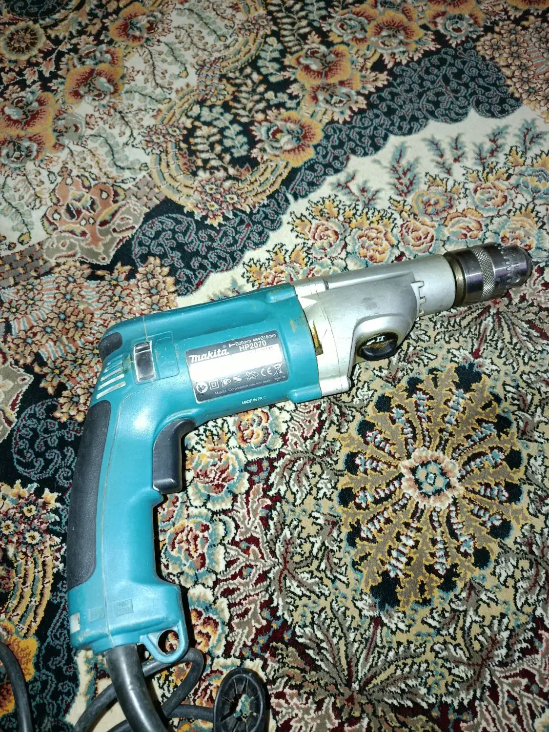 دریل ماکیتا مدلHP2070 اصل اصل|ابزارآلات|ری, شهادت|دیوار