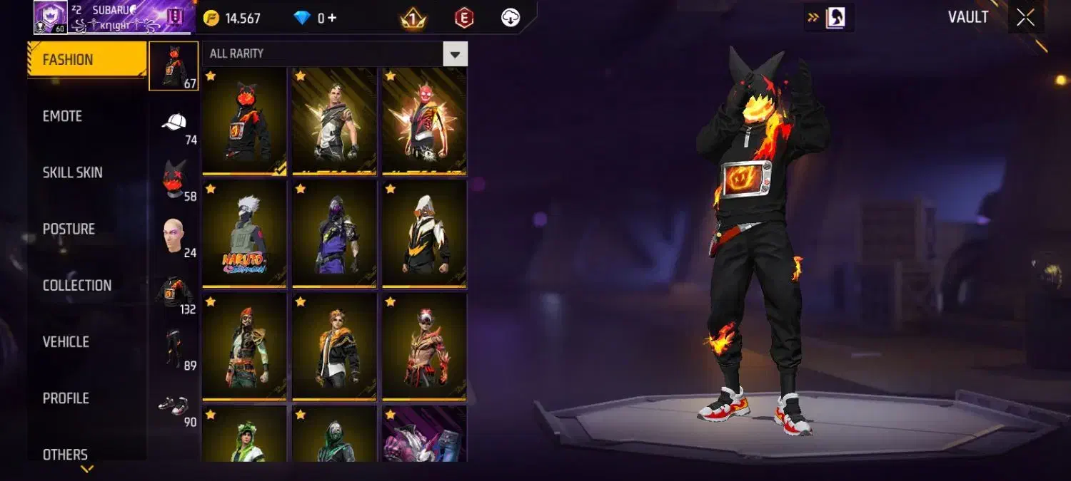 اکانت فری فایر|کنسول، بازی ویدئویی و آنلاین|خرم‌آباد, |دیوار