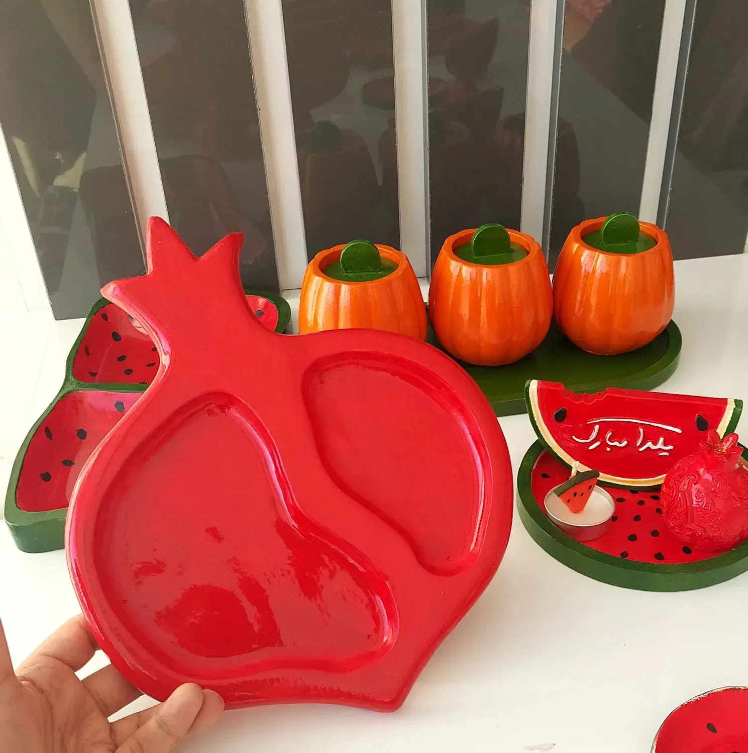 کالکشن شب یلدا|صنایع دستی و سایر لوازم تزئینی|شاهینشهر, شهرک ردانی پور|دیوار