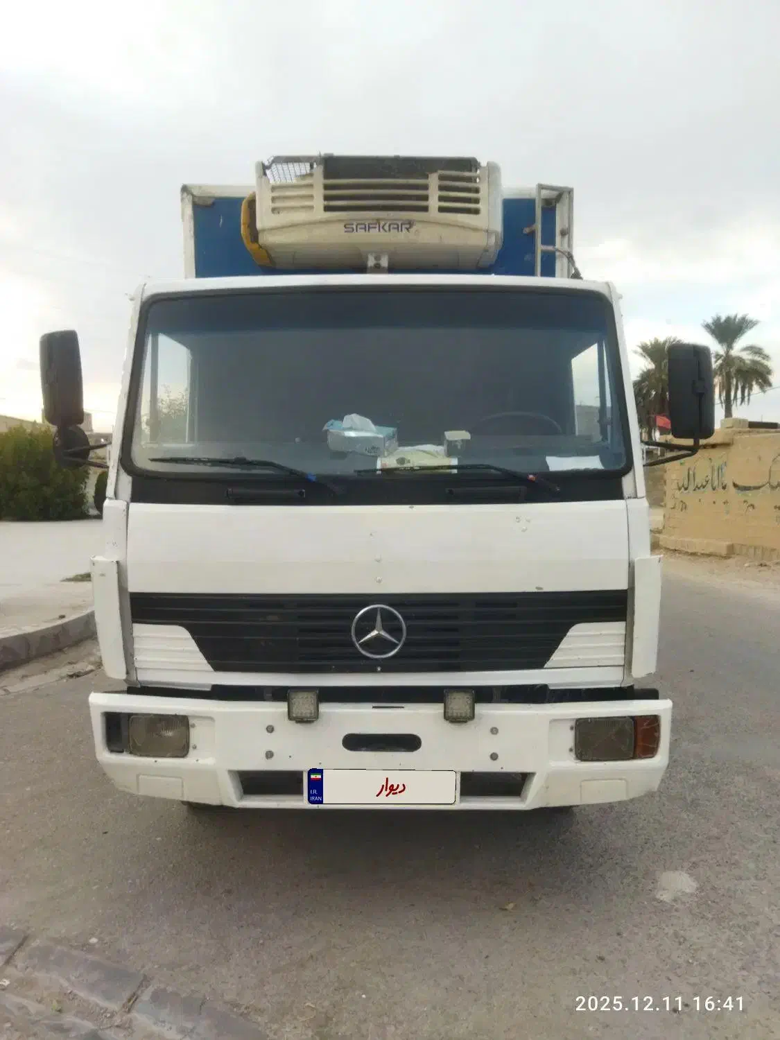 کامیونت خاور بنز 612 یخچالی شش تن سوپردار|خودرو سنگین|جهرم, |دیوار