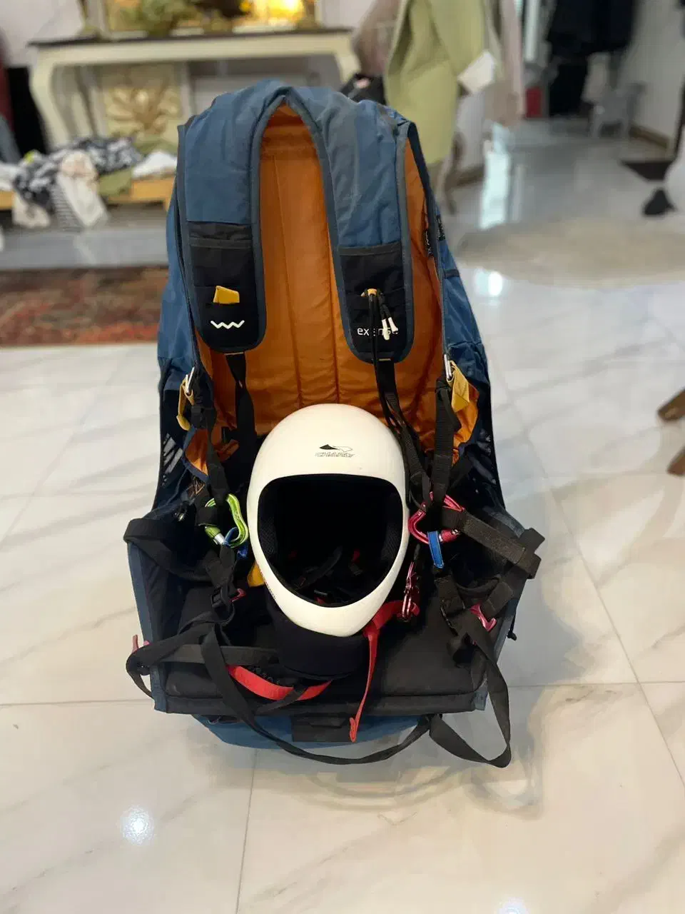 ست کامل  هارنس بال و چتر کمکی  بیسیم کلاه و ...|تجهیزات ورزشی|قائم‌شهر, |دیوار