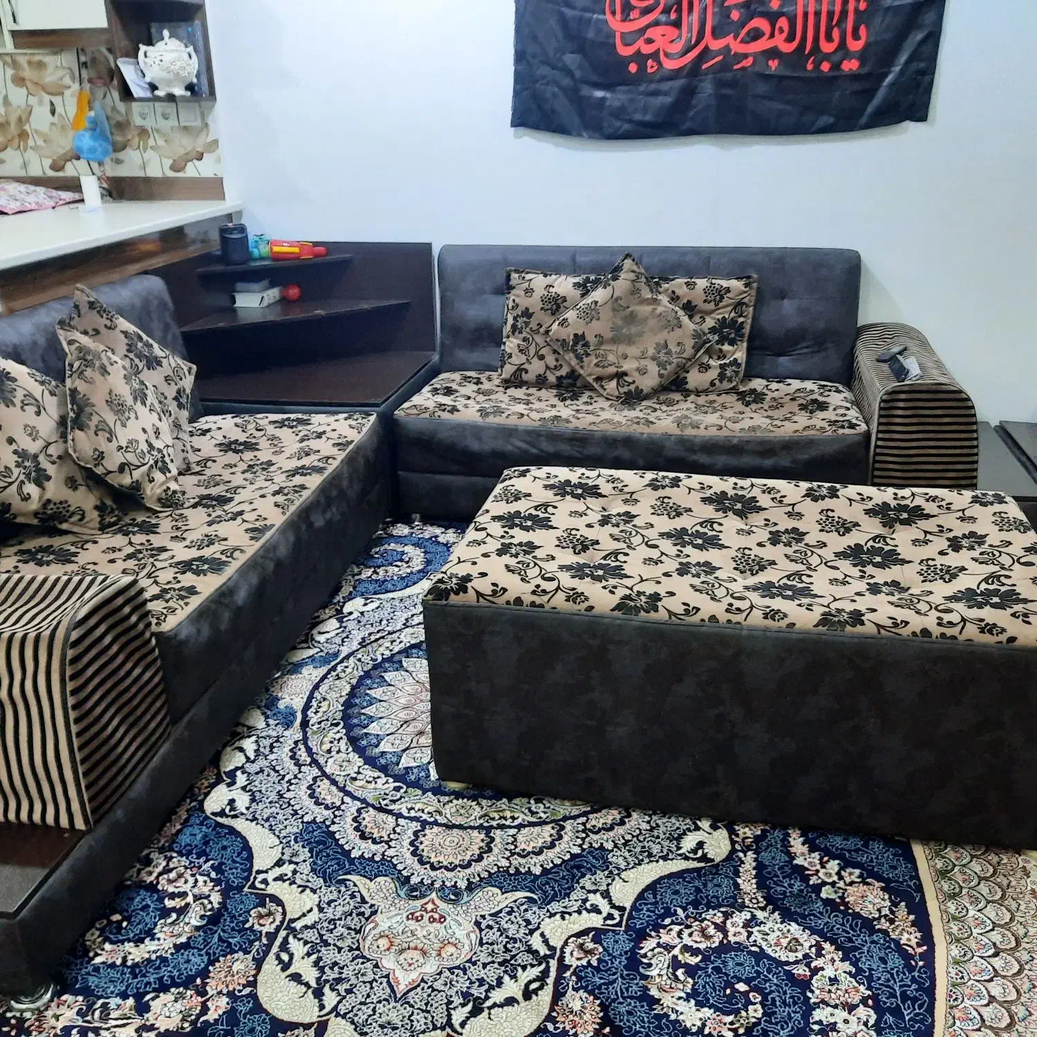 مبل|مبلمان خانگی و میز عسلی|اهواز, کوی باهنر|دیوار