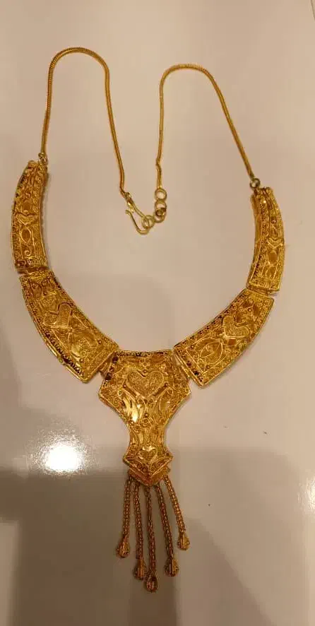 گردنبند طلای 18 عیار|جواهرات|بندر گناوه, |دیوار