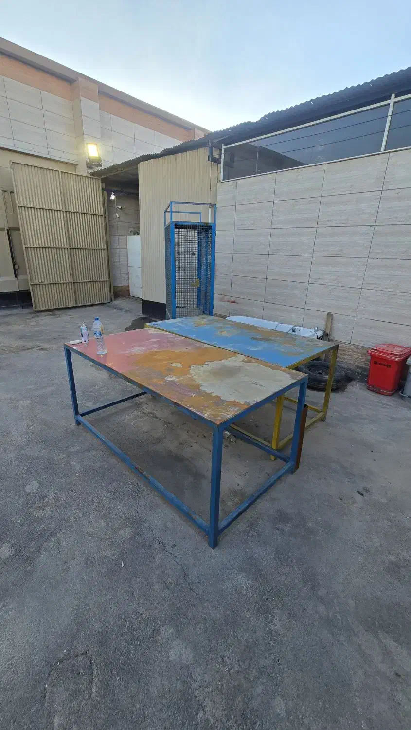 میز کار فلزی|ابزارآلات|برخوار, |دیوار