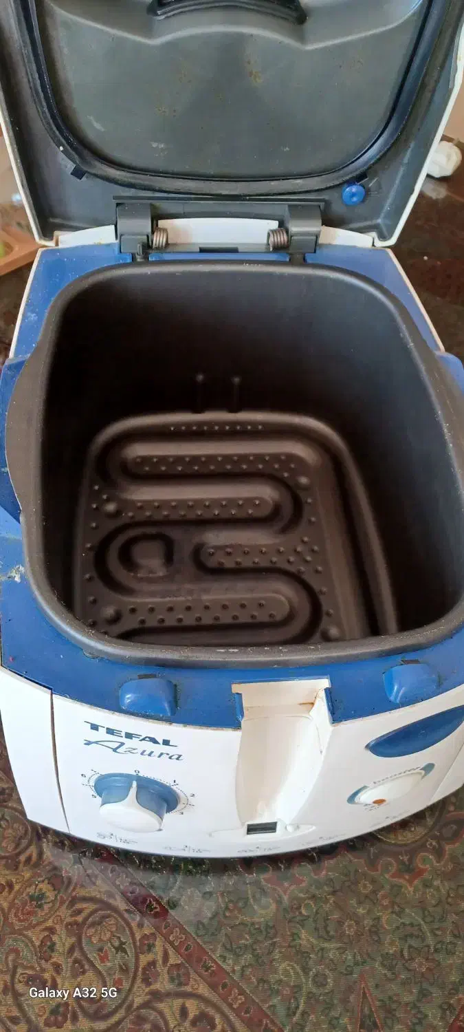 سرخ کن تفال روغنی در حد نو|اجاق گاز و لوازم برقی پختوپز|پرند, فاز ۲|دیوار