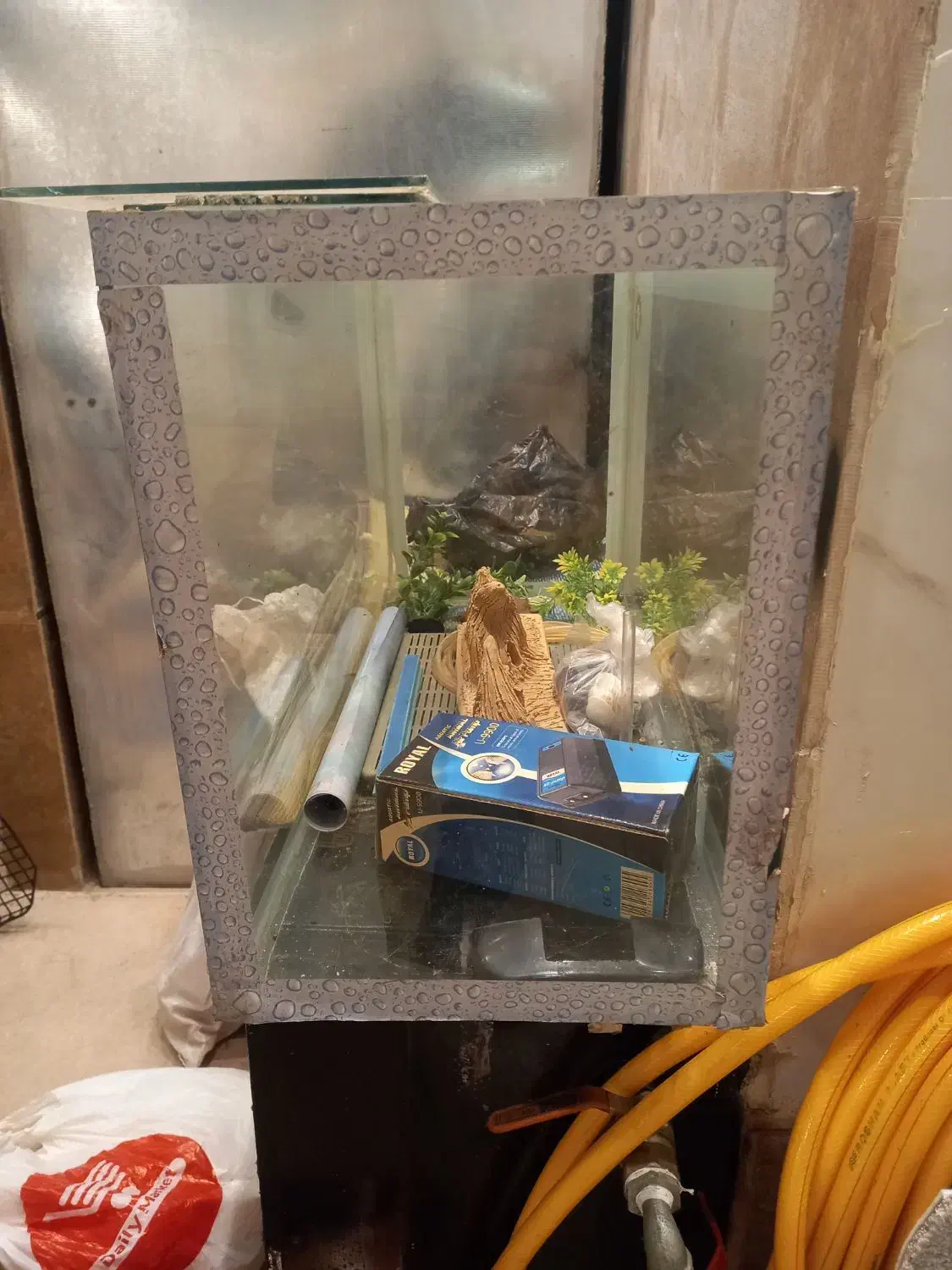 آکواریوم و پمپ و لوازم تزئینی|ماهی|همدان, |دیوار