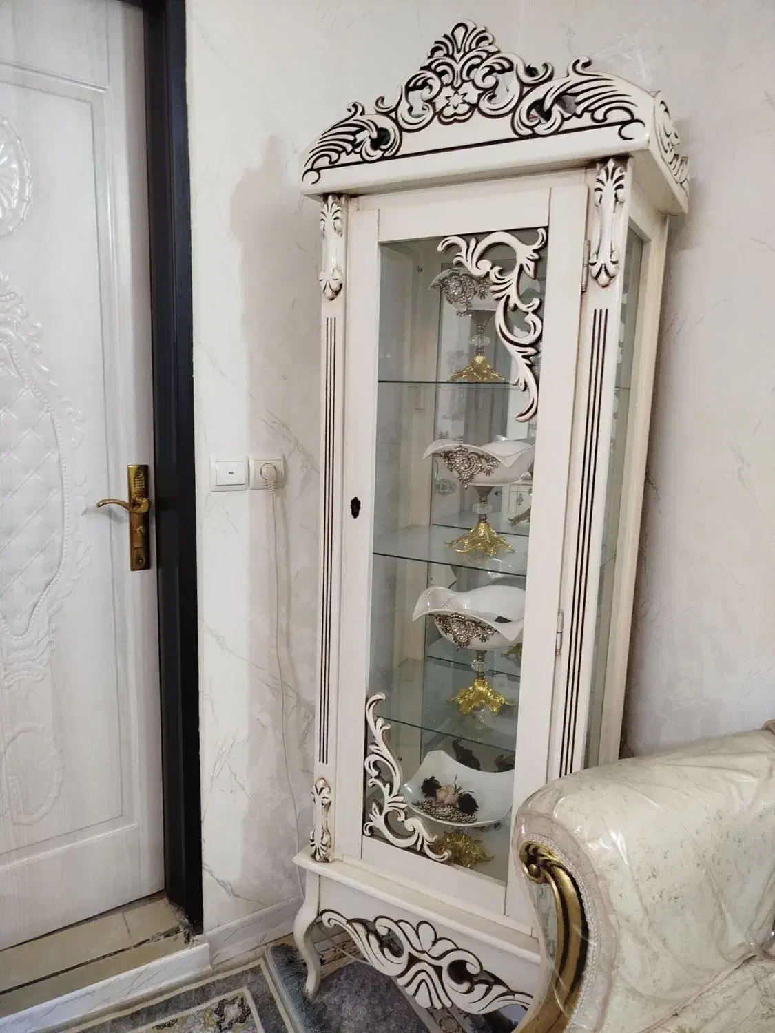 گنجه|بوفه، ویترین، کنسول|مشهد, یوسفیه (شهرک غرب)|دیوار