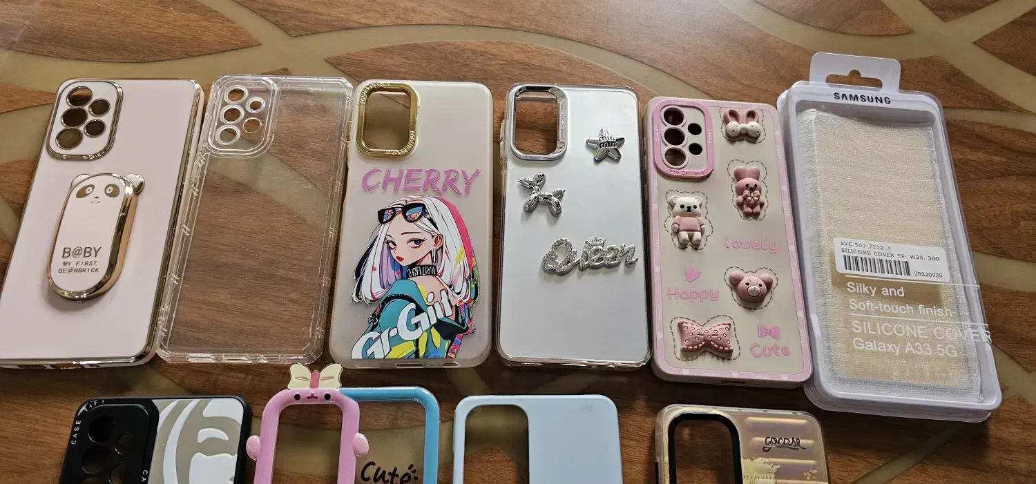 قاب و گلس نو گوشی سامسونگ A73|لوازم جانبی موبایل و تبلت|ساری, |دیوار