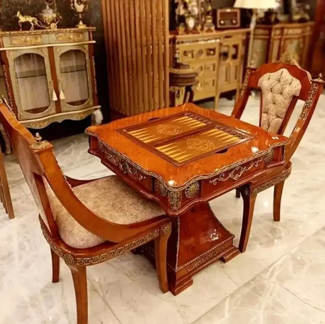 میز تخته نرد و شطرنج چوبی|کلکسیون و سرگرمی|تهران, علم و صنعت|دیوار