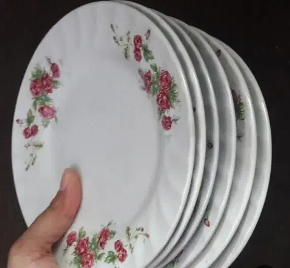 گل قرمز قدیمی|ظروف سرو و پذیرایی|ری, دیلمان|دیوار