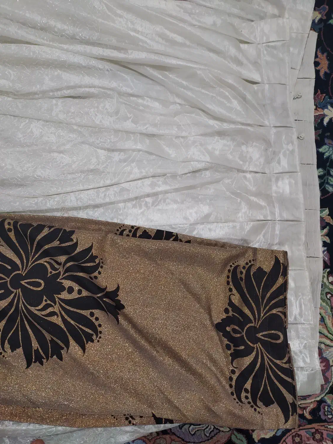 پرده پذیرایی همراه والن|پرده، رانر، رومیزی|تاکستان, |دیوار